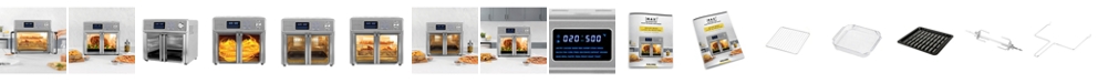 Kalorik 26 Quart Digital Maxx Air Fryer Oven, Stainless Steel